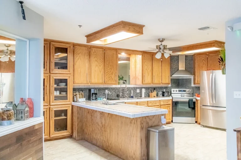 Home-style kitchen at Silver Serenity Assisted Living Victoria TX